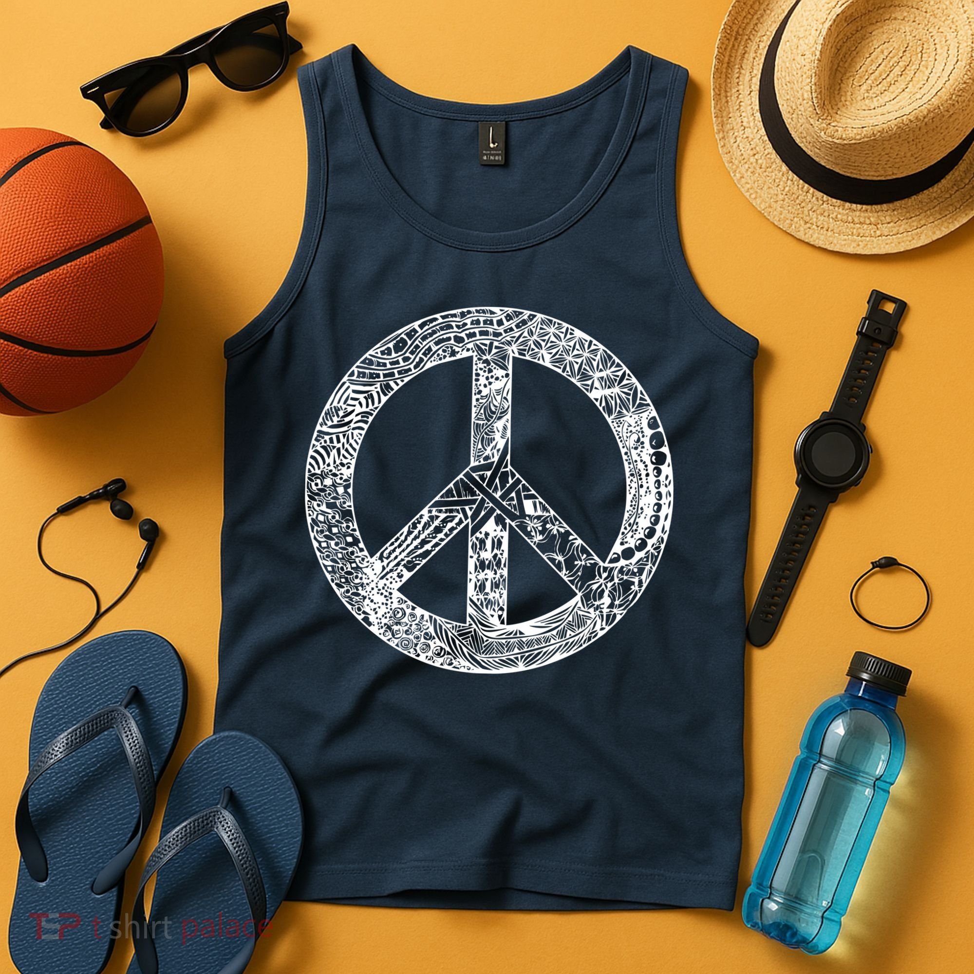Peace Symbol Tank Top