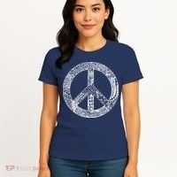 Peace Symbol Women's T-Shirt thumb 4