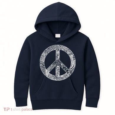 Peace Symbol Kids Hoodie