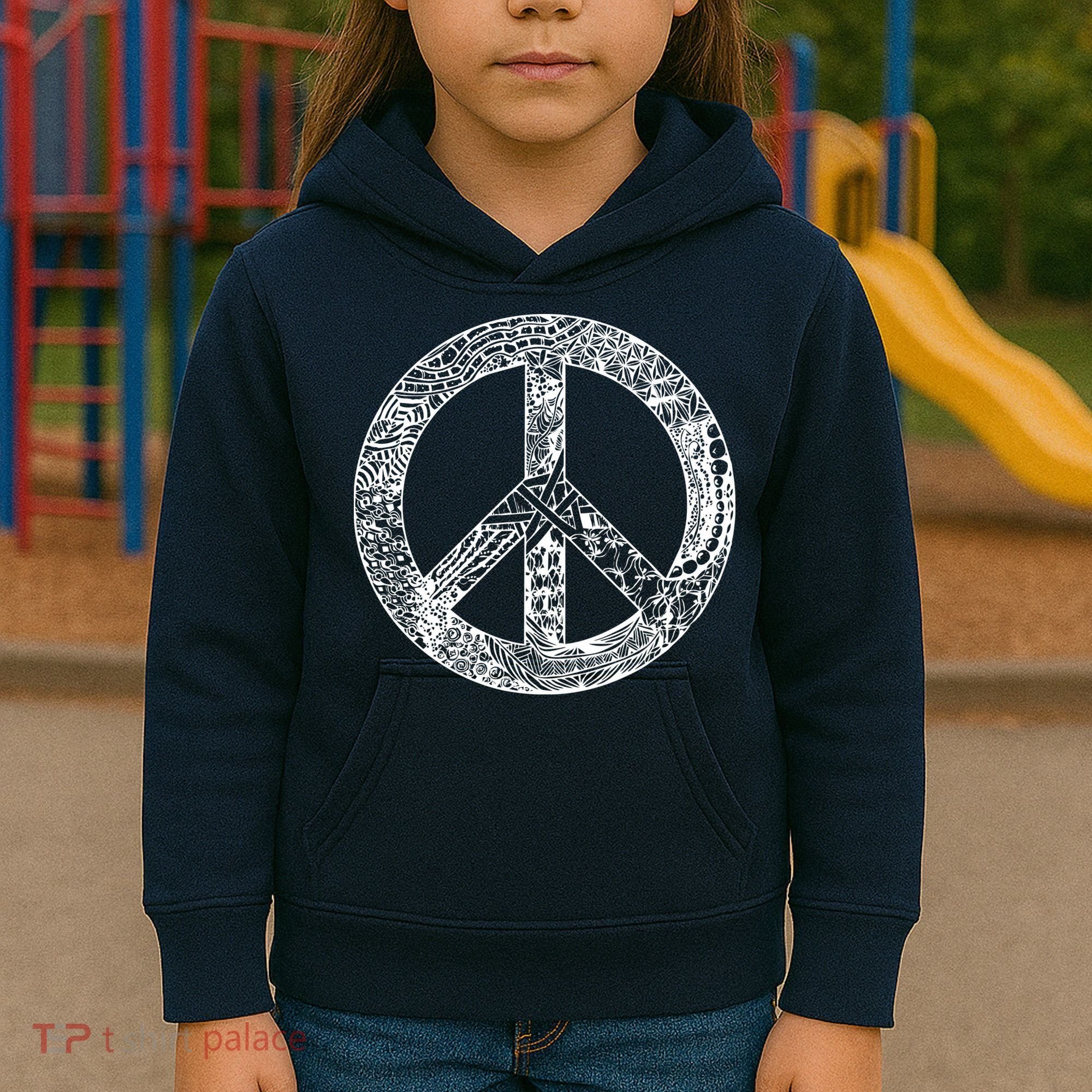 Peace Symbol Kids Hoodie