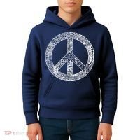 Peace Symbol Kids Hoodie thumb 4