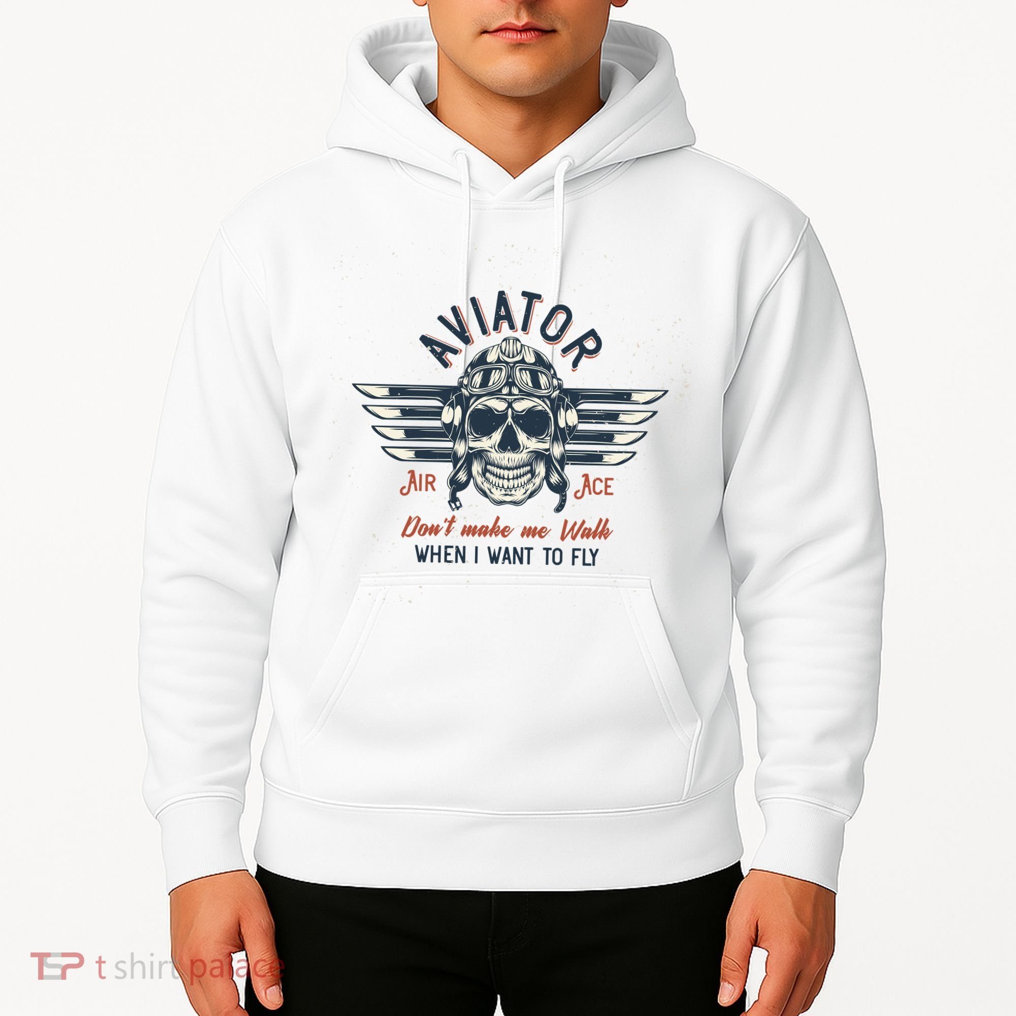 Pilot Skull Hoodie