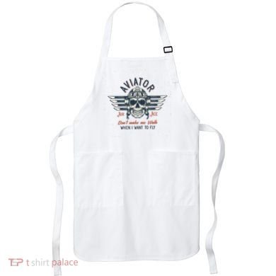 Pilot Skull Apron
