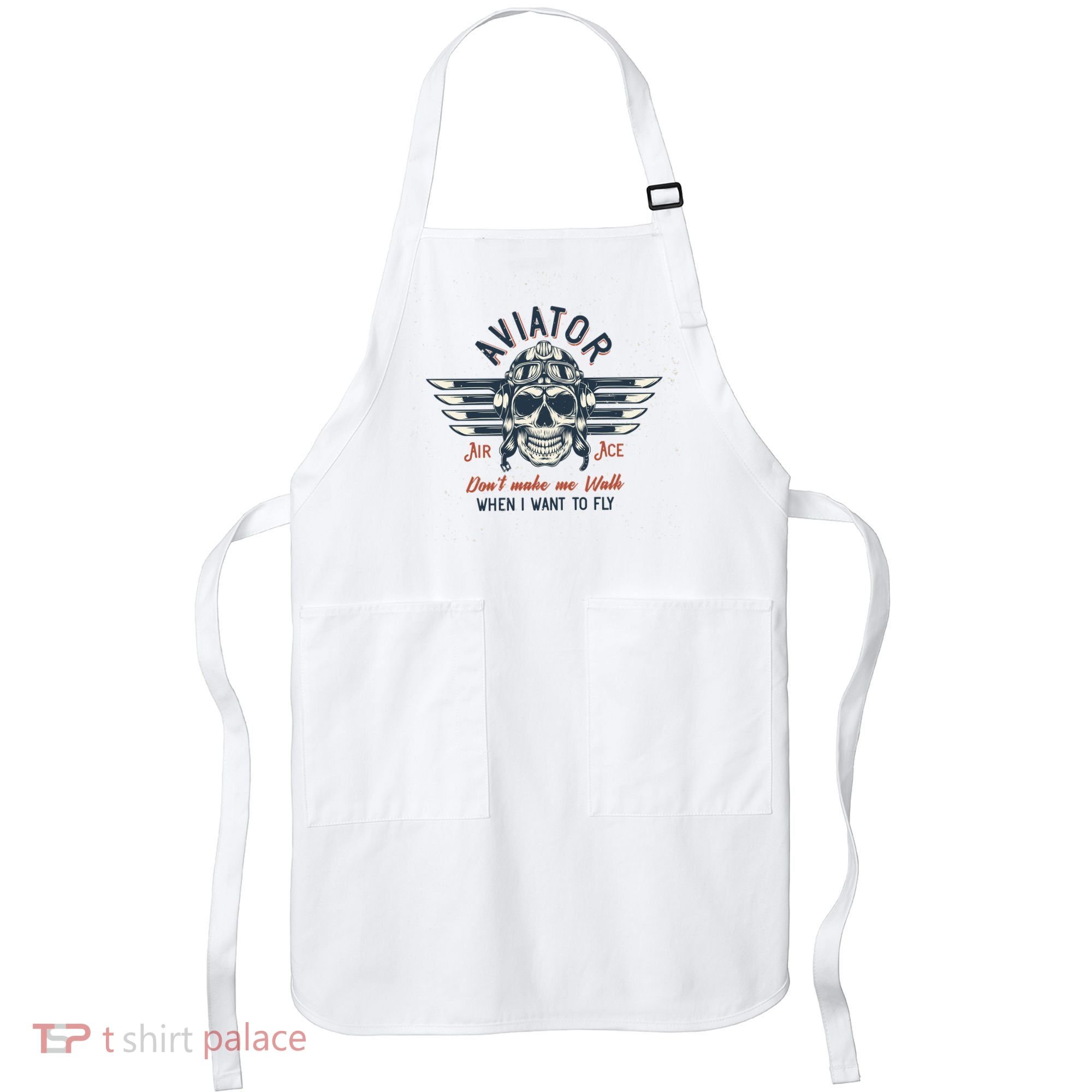 Pilot Skull Apron