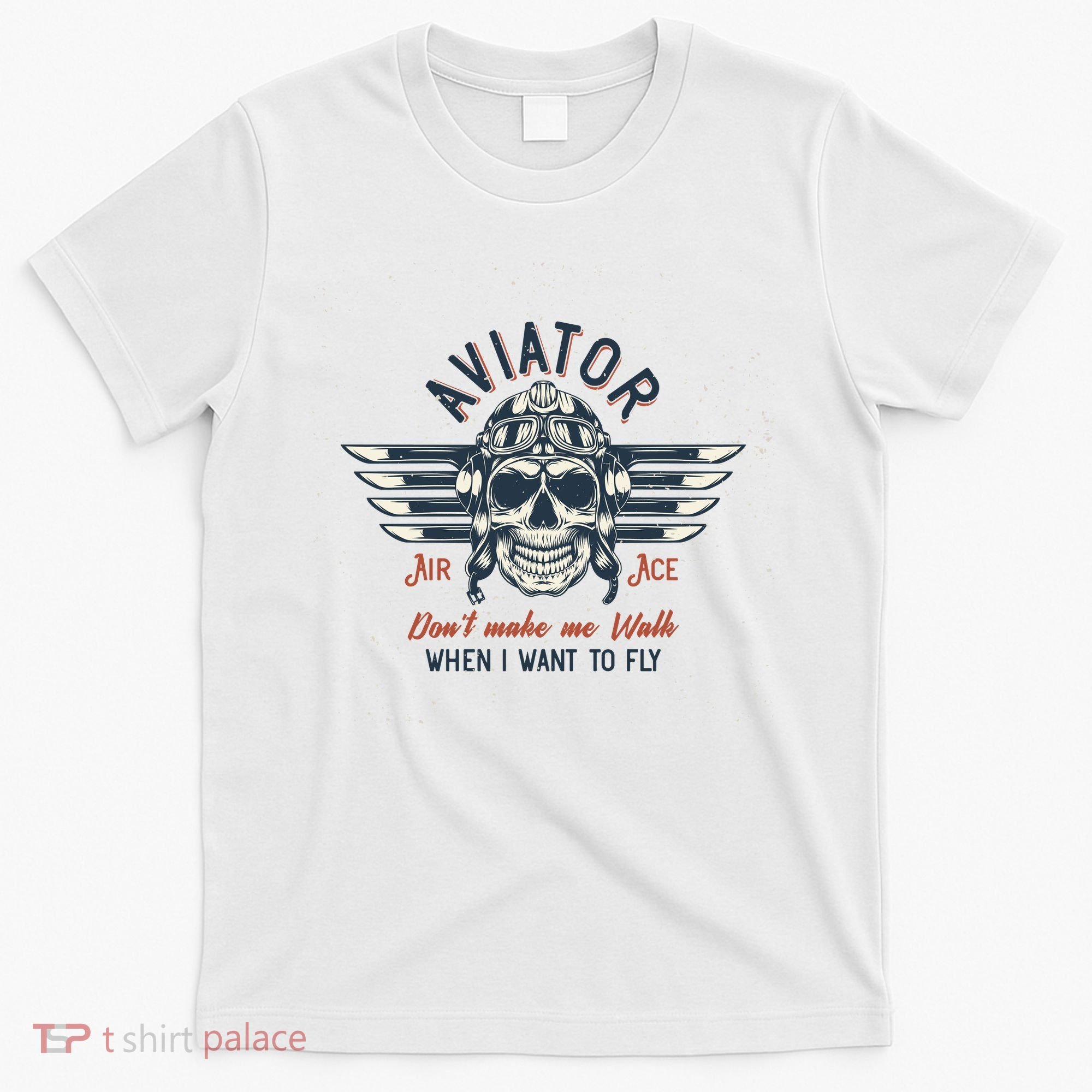 Pilot Skull T-Shirt