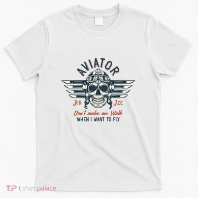Pilot Skull T-Shirt