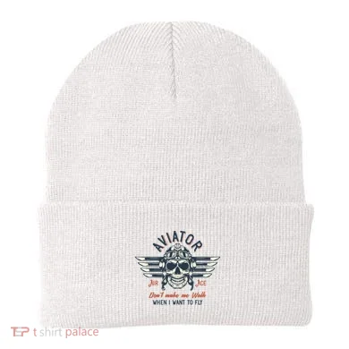 Pilot Skull Beanie