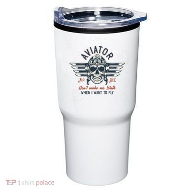 Pilot Skull Tumbler