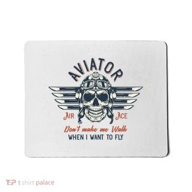 Pilot Skull Mousepad