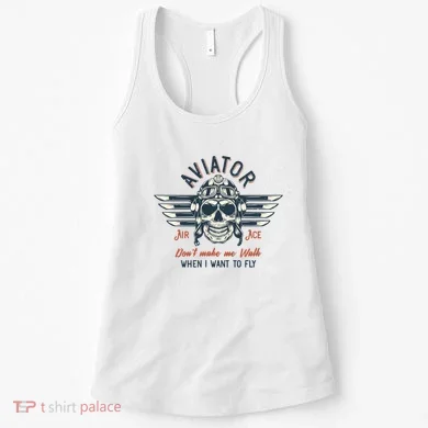 Pilot Skull Women's Tank Top
