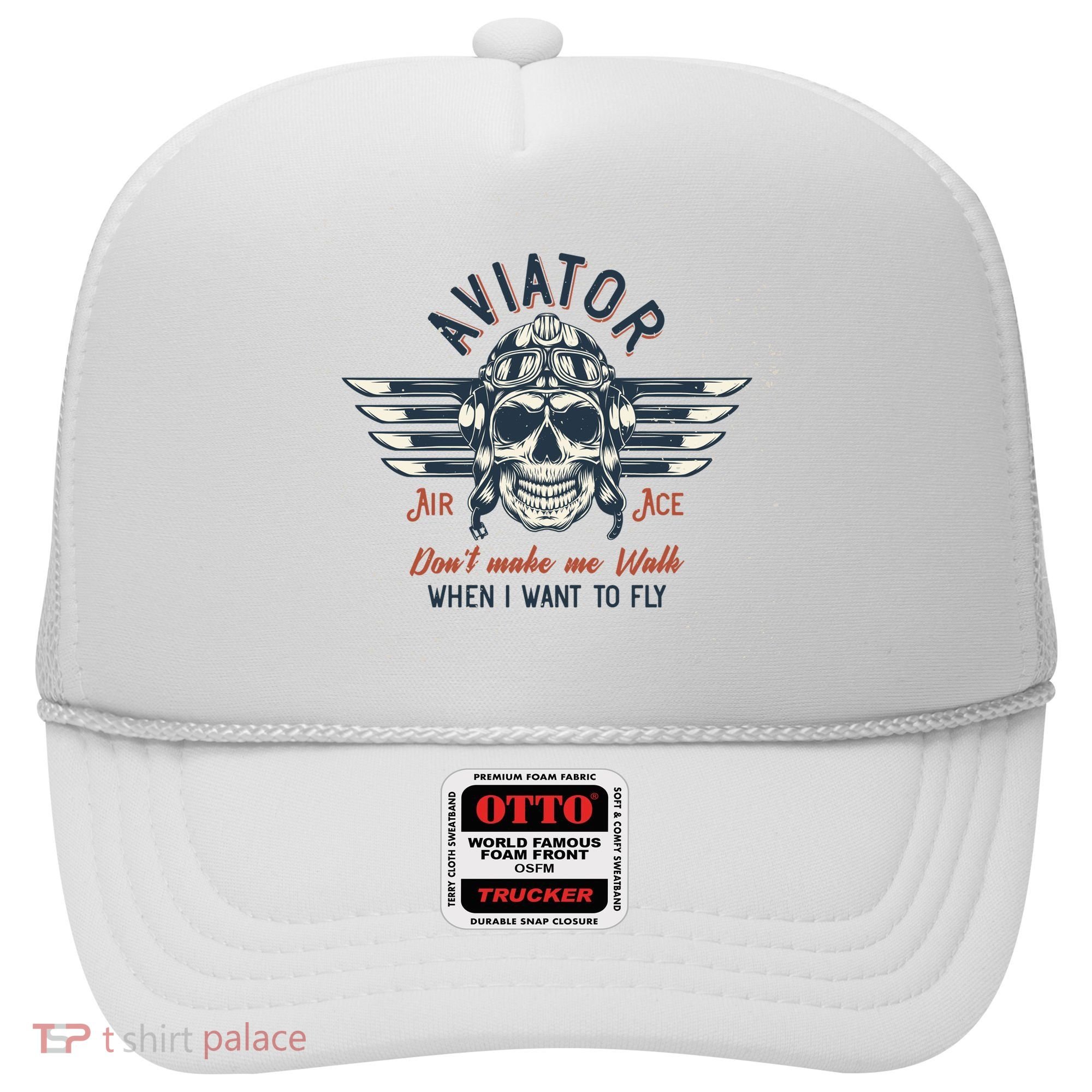 Pilot Skull Hat