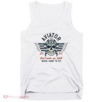 Pilot Skull Tank Top thumb 0