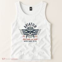 Pilot Skull Tank Top thumb 2