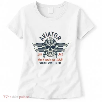 Pilot Skull Women's T-Shirt
