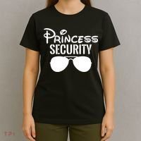 Princess Security Perfect Gifts For Dad Or Boyfriend T-Shirt thumb 4