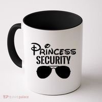 Princess Security Perfect Gifts For Dad Or Boyfriend Coffee Mug thumb 0