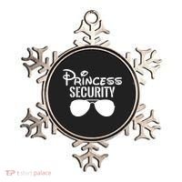 Princess Security Perfect Gifts For Dad Or Boyfriend Ornament thumb 0