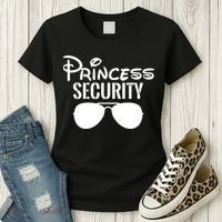 Princess Security Perfect Gifts For Dad Or Boyfriend Women's T-Shirt thumb 3