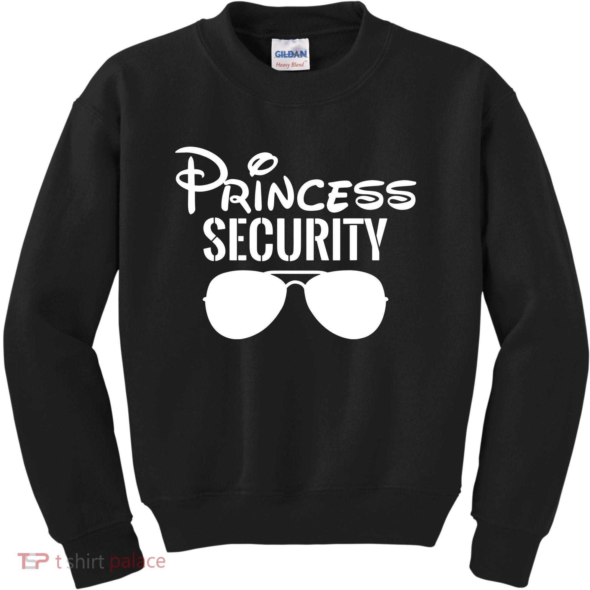 Princess Security Perfect Gifts For Dad Or Boyfriend Kids Sweatshirt
