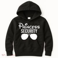 Princess Security Perfect Gifts For Dad Or Boyfriend Kids Hoodie thumb 0