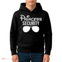 Princess Security Perfect Gifts For Dad Or Boyfriend Kids Hoodie thumb 4