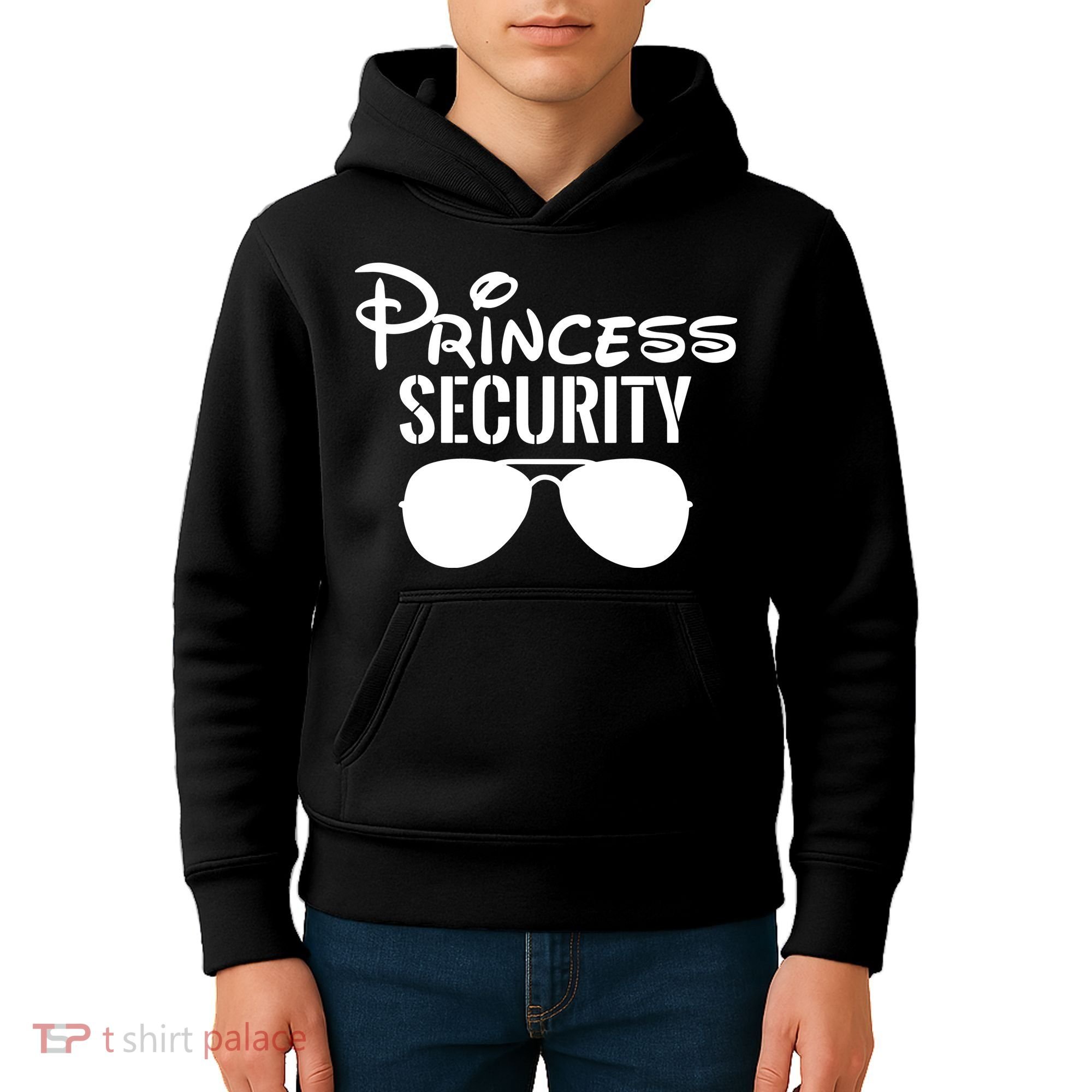 Princess Security Perfect Gifts For Dad Or Boyfriend Kids Hoodie