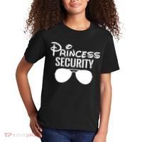Princess Security Perfect Gifts For Dad Or Boyfriend Kids T-Shirt thumb 2