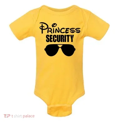 Princess Security Baby Bodysuit