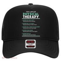 Pt School Physical Therapist The Laws Of Physical Therapy Gift Hat thumb 0