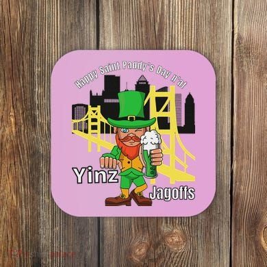 Pittsburgh St. PatrickS Day Coaster