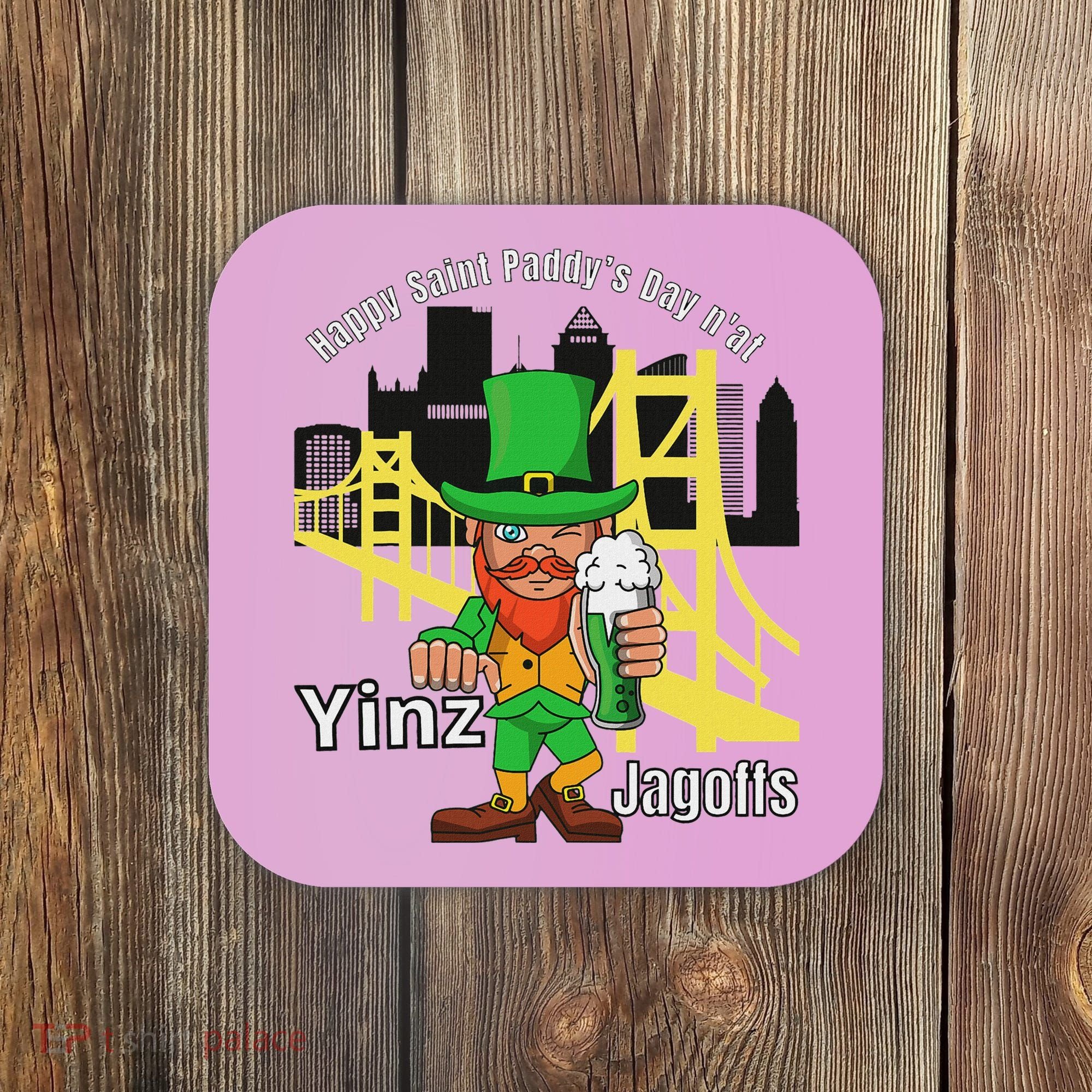 Pittsburgh St. PatrickS Day Coaster