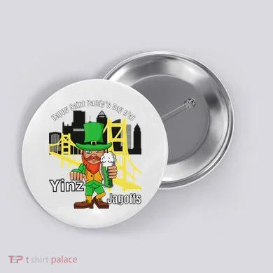 Pittsburgh St. PatrickS Day Button