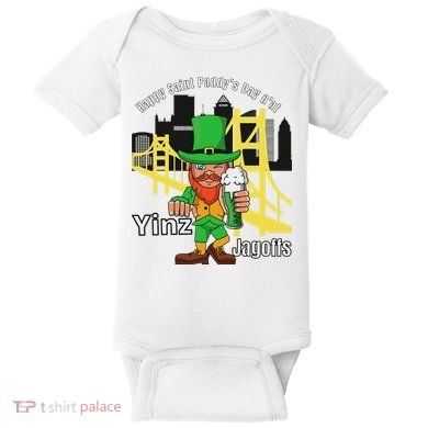 Pittsburgh St. PatrickS Day Baby Bodysuit