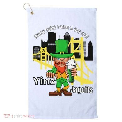Pittsburgh St. PatrickS Day Golf Towel