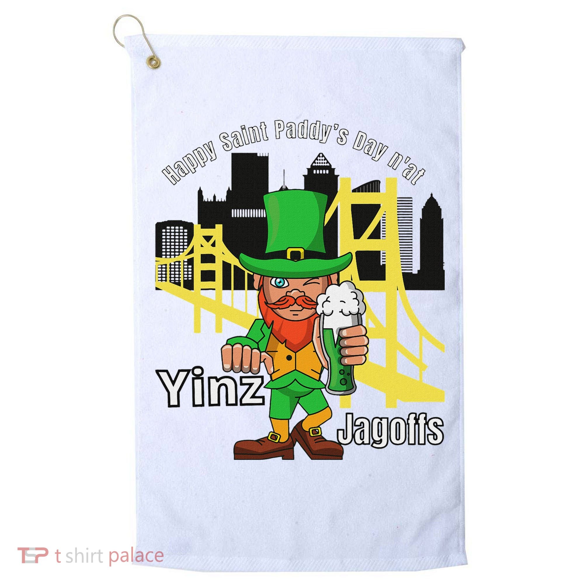 Pittsburgh St. PatrickS Day Golf Towel