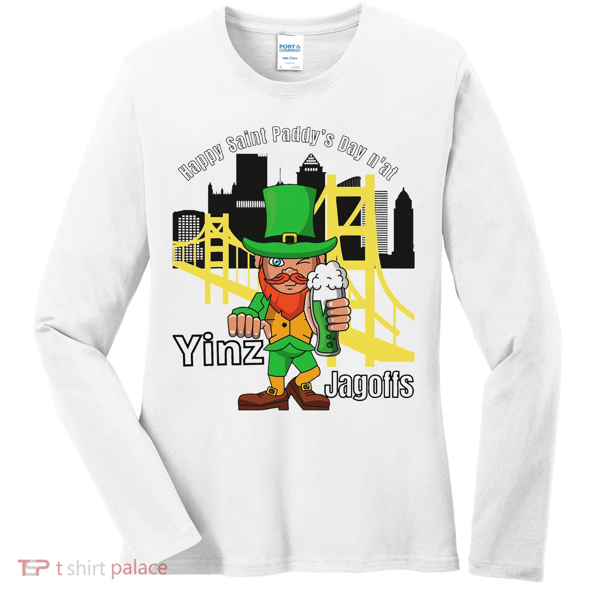 Pittsburgh St. PatrickS Day Women's Long Sleeve Shirt