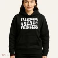 Princess Seat Passenger, Cute Girlfriend Princess Passenger Hoodie thumb 5
