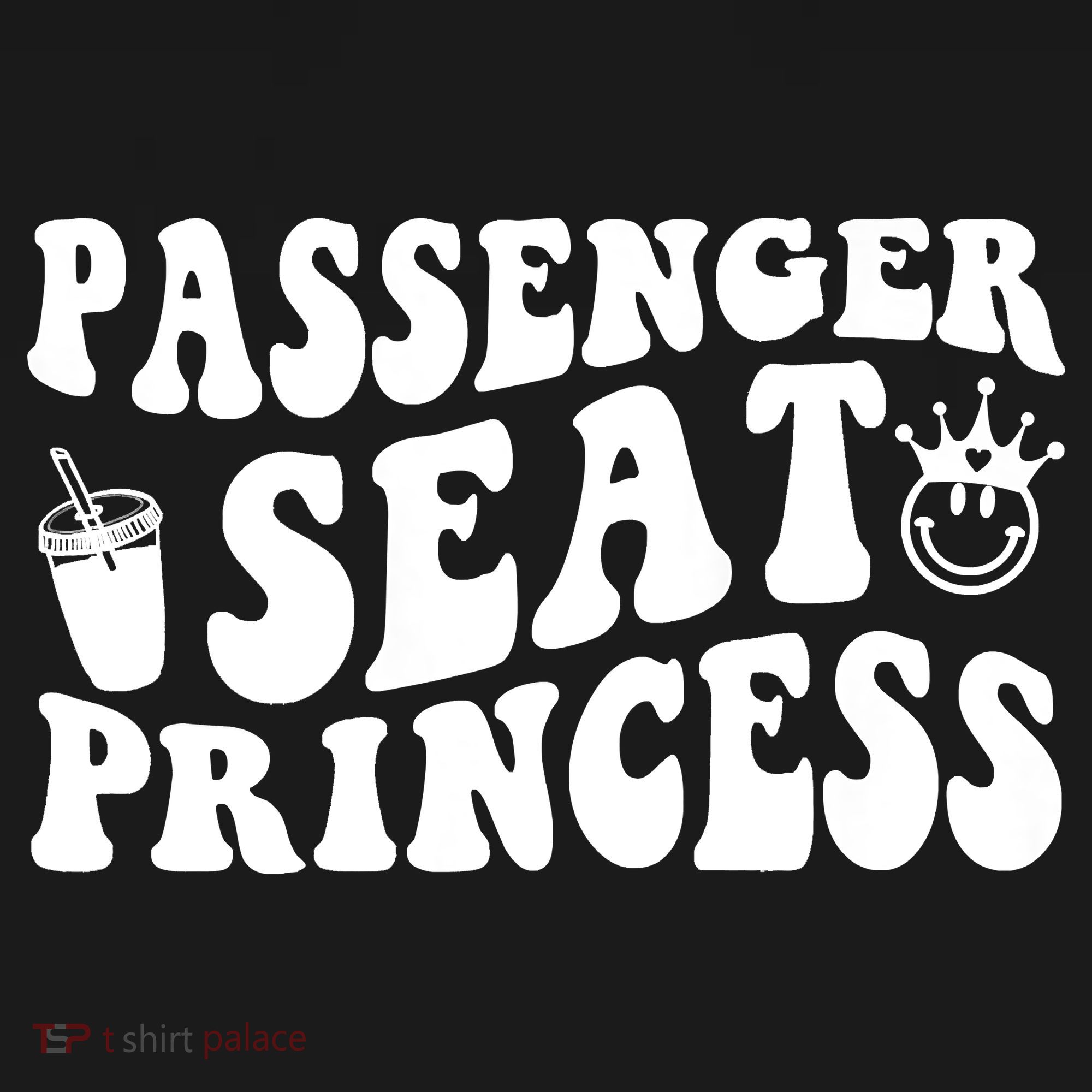 Princess Seat Passenger, Cute Girlfriend Princess Passenger Sweatshirt