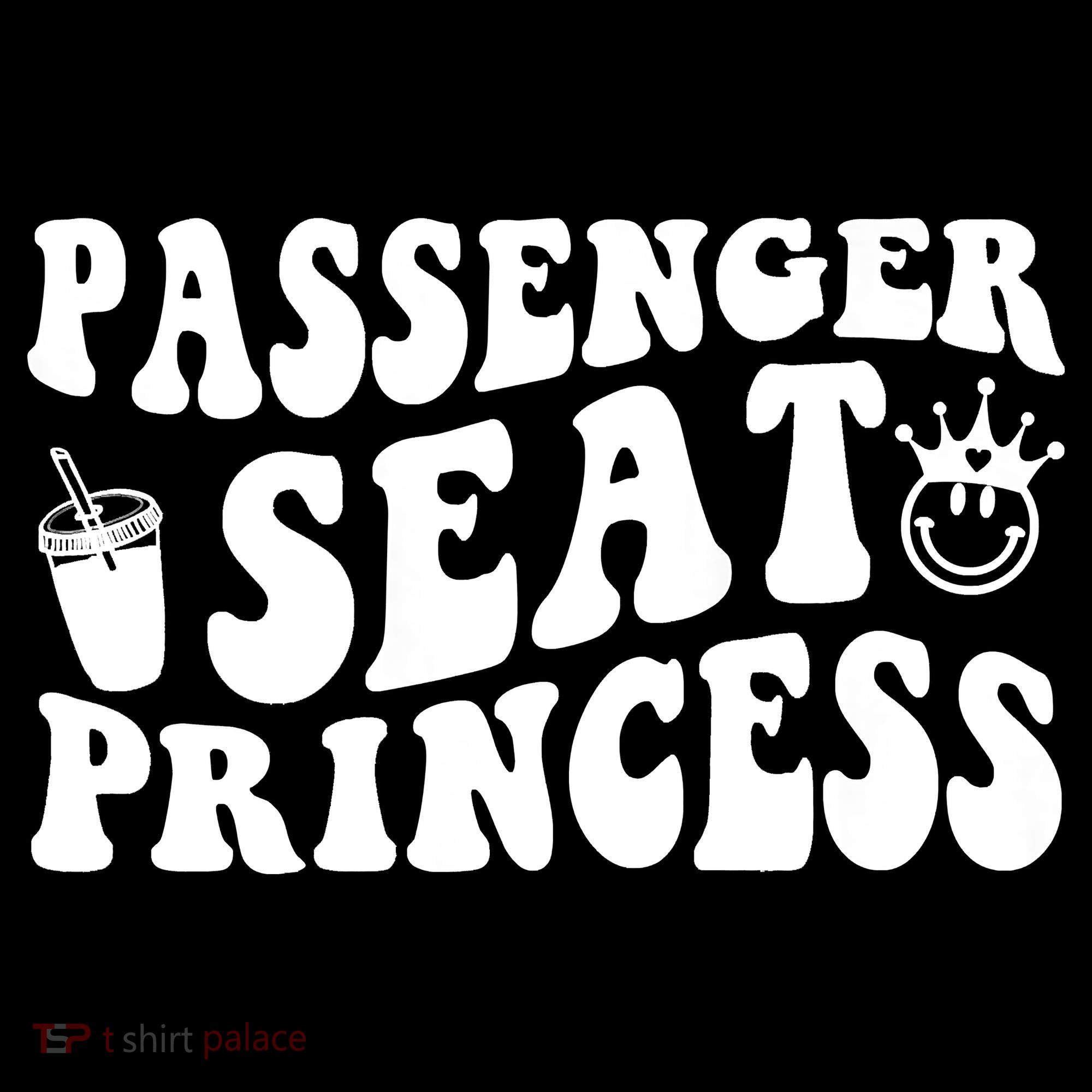 Princess Seat Passenger, Cute Girlfriend Princess Passenger Women's Hoodie