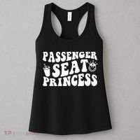 Princess Seat Passenger, Cute Girlfriend Princess Passenger Women's Tank Top thumb 3