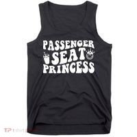 Princess Seat Passenger, Cute Girlfriend Princess Passenger Tank Top thumb 0