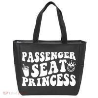 Princess Seat Passenger, Cute Girlfriend Princess Passenger Tote Bag thumb 0