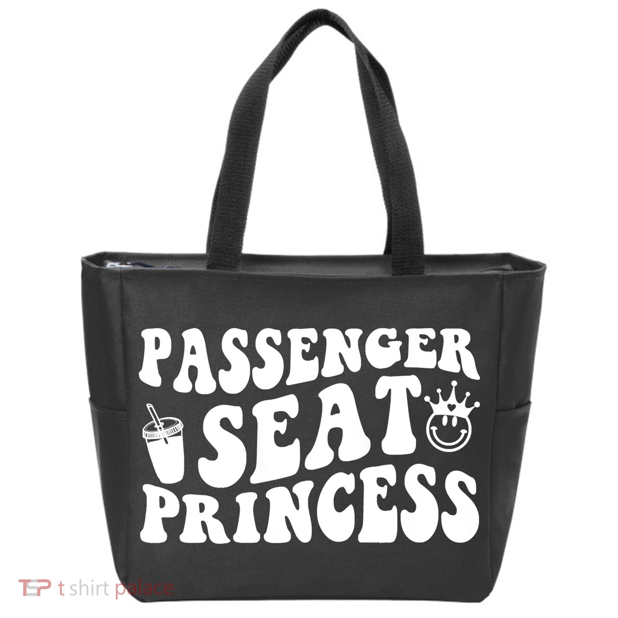 Princess Seat Passenger, Cute Girlfriend Princess Passenger Tote Bag
