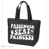 Princess Seat Passenger, Cute Girlfriend Princess Passenger Tote Bag thumb 3