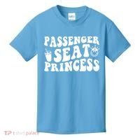 Princess Seat Passenger, Cute Girlfriend Princess Passenger Kids T-Shirt thumb 0