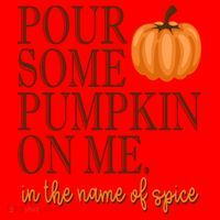 Pour Some Pumpkin On Me In The Name Of Spice Funny Fall Santa Hat thumb 1