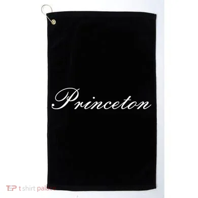 Princeton Script Golf Towel