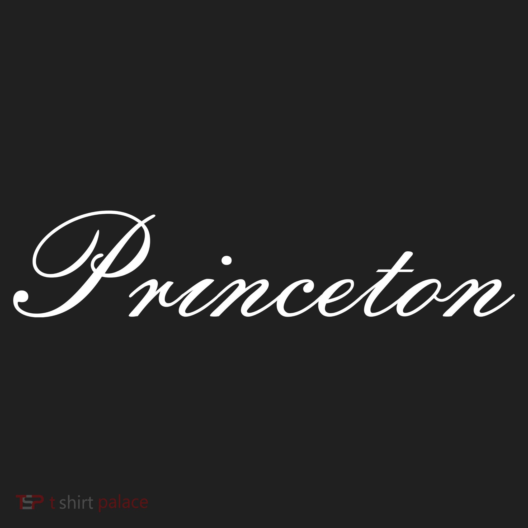 Princeton Script Golf Towel
