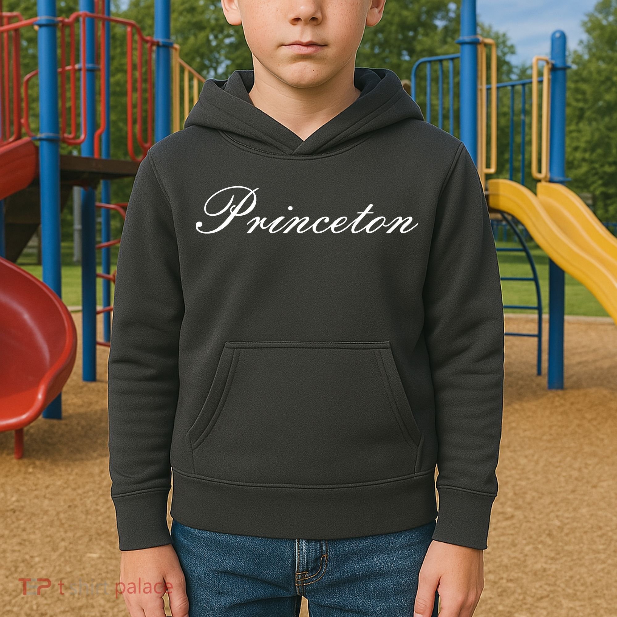 Princeton Script Kids Hoodie