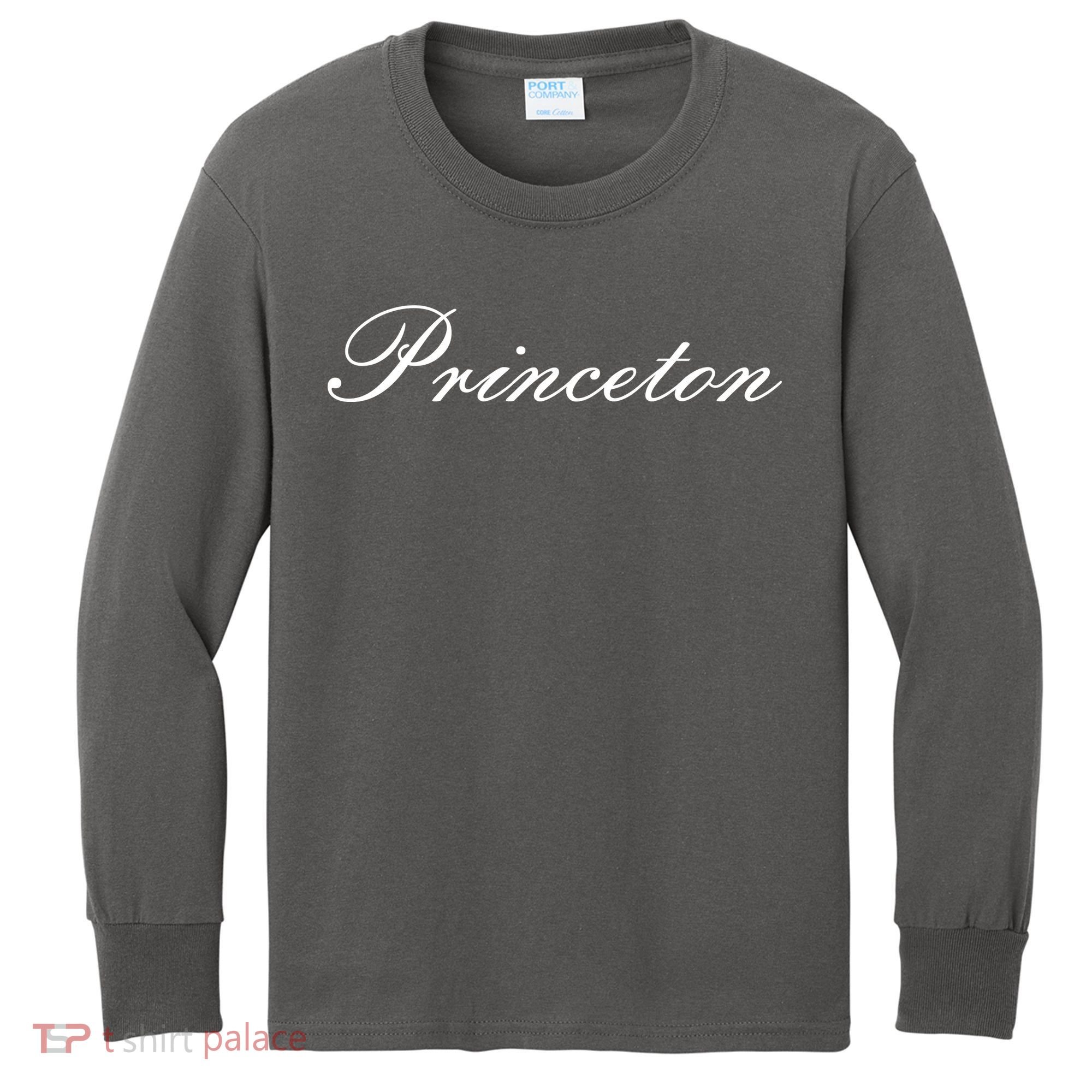 Princeton Script Kids Long Sleeve Shirt